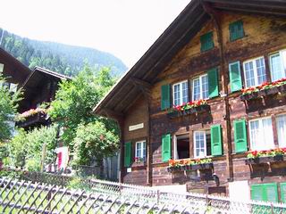 House in Lauterbrunnen Valley