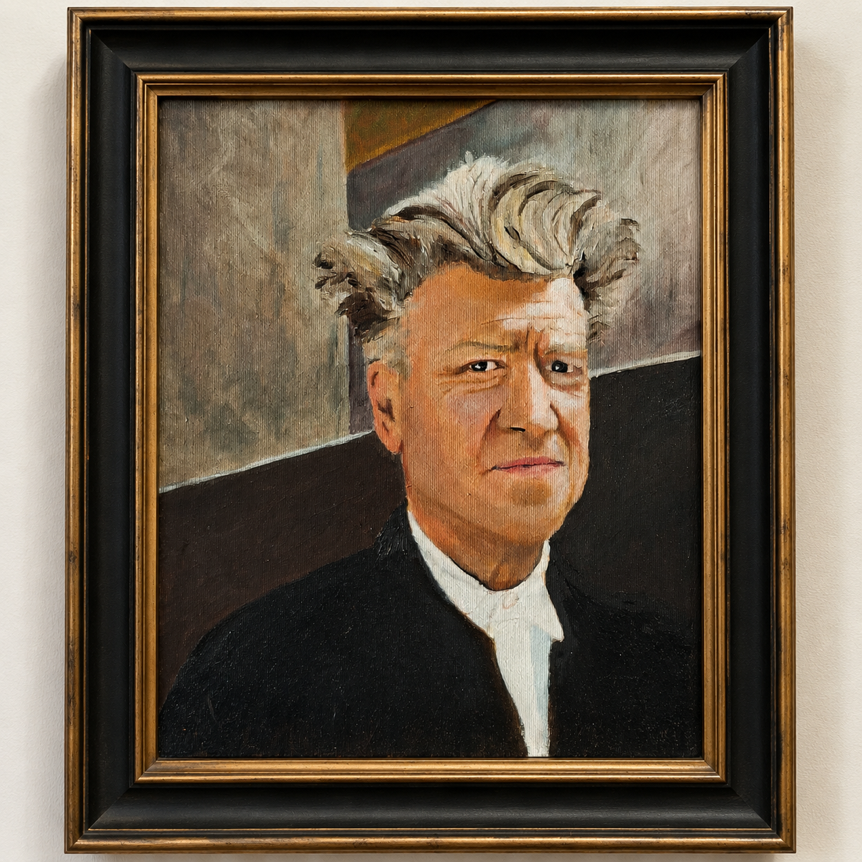 David Lynch (oil on canvas)