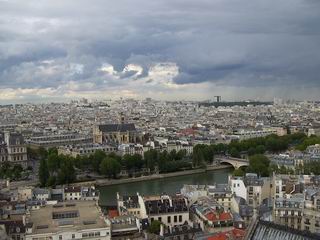 City From Notre Dame Tower