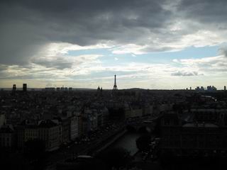 Eiffel From Notre Dame Tower
