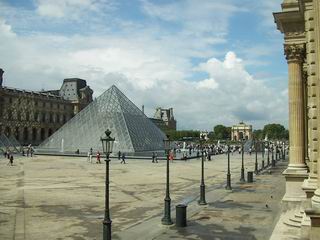 Louvre glass pyramid