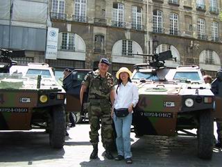 Photo with soldier