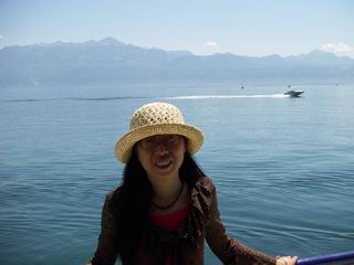 Start journey in the lake